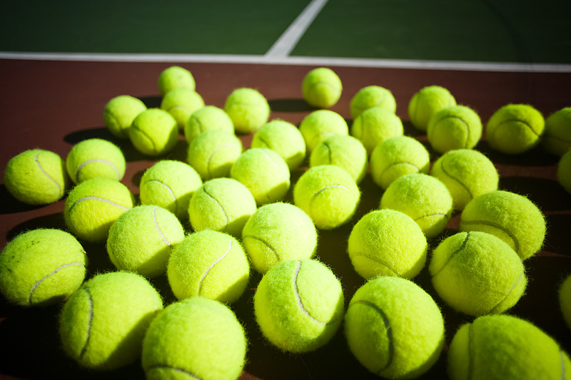 many-tennis-balls
